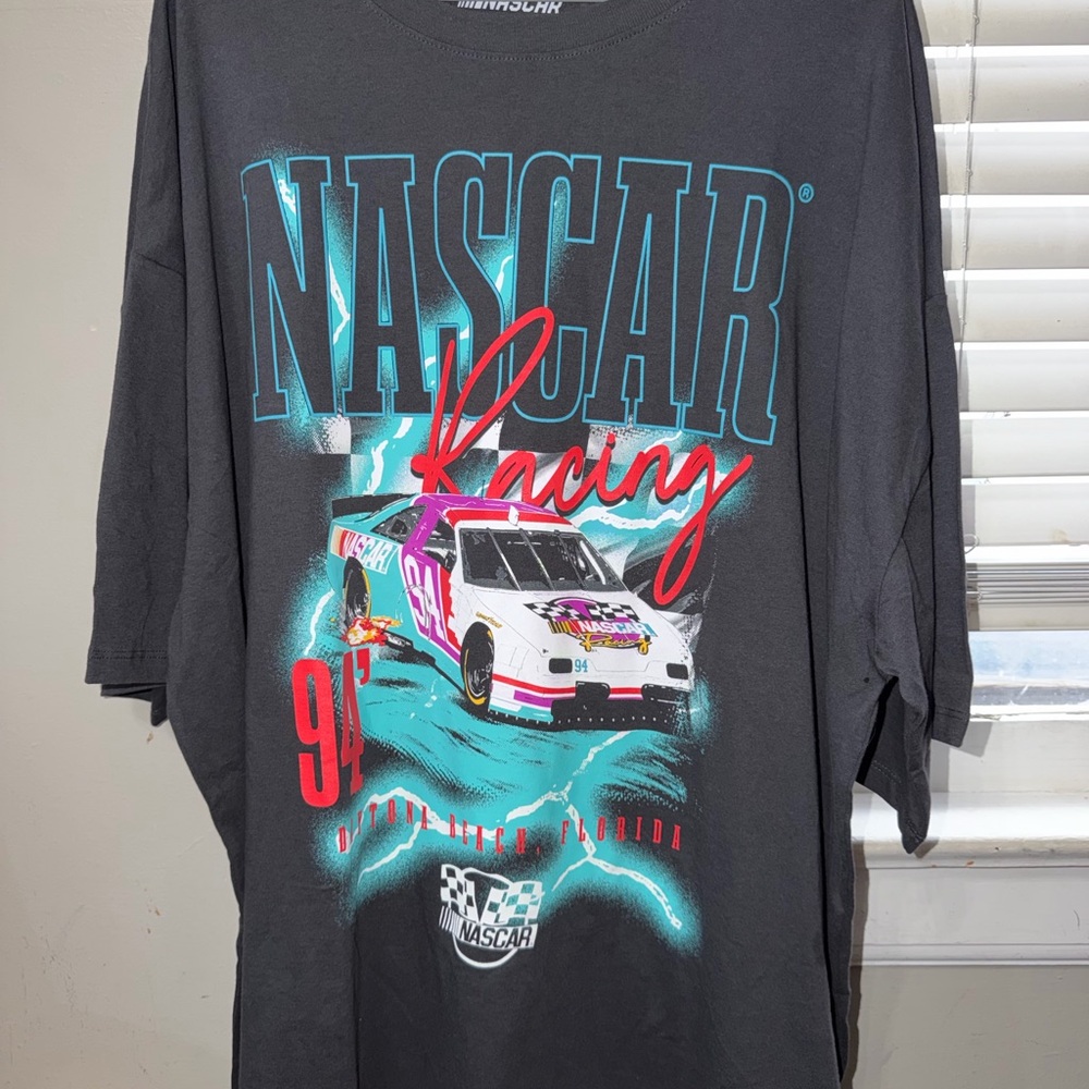 NASCAR Gray Graphic Tee